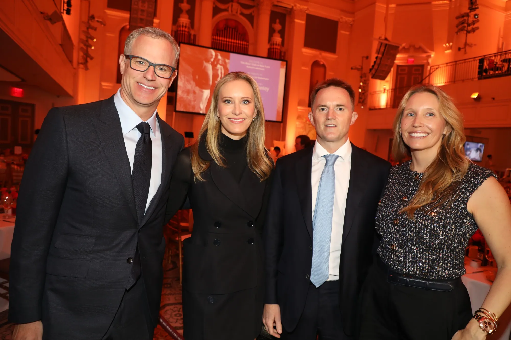 John and Amy Griffin with Chase and Stephanie Coleman.