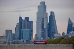 Skyscrapers in the City of London.