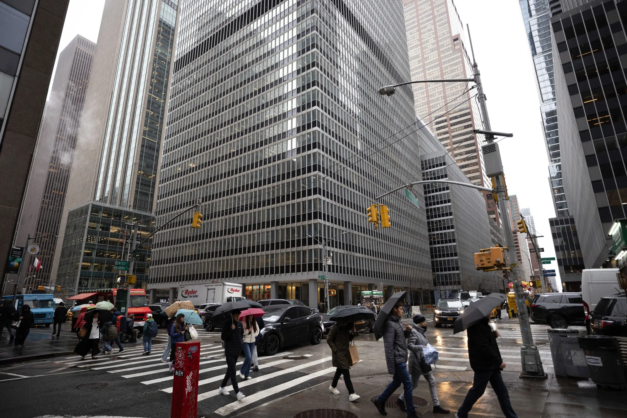 The offices of Paul, Weiss, Rifkind, Wharton &amp; Garrison LLP in New York.