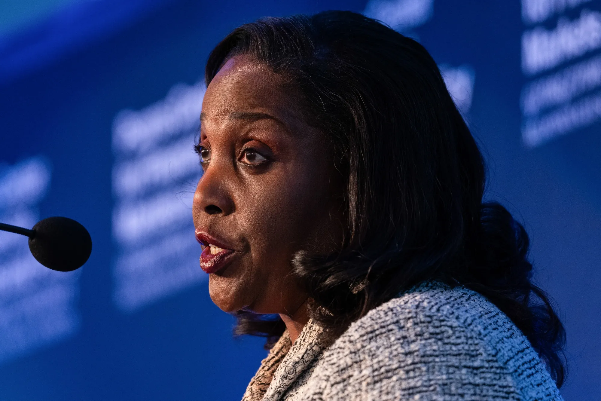 Federal Reserve Governor Lisa Cook.