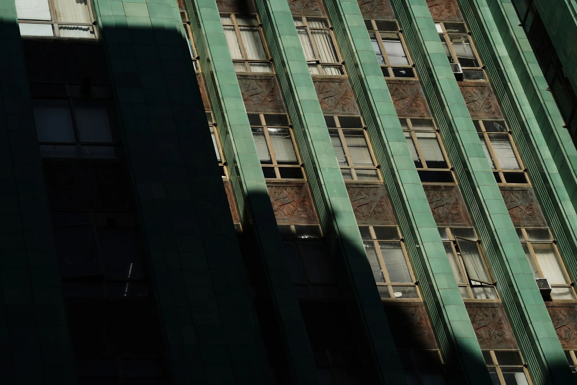 Commercial real estate in downtown Los Angeles.