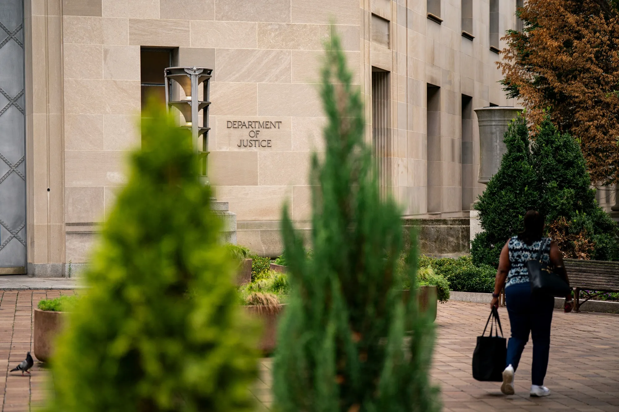 The US Department of Justice in Washington.