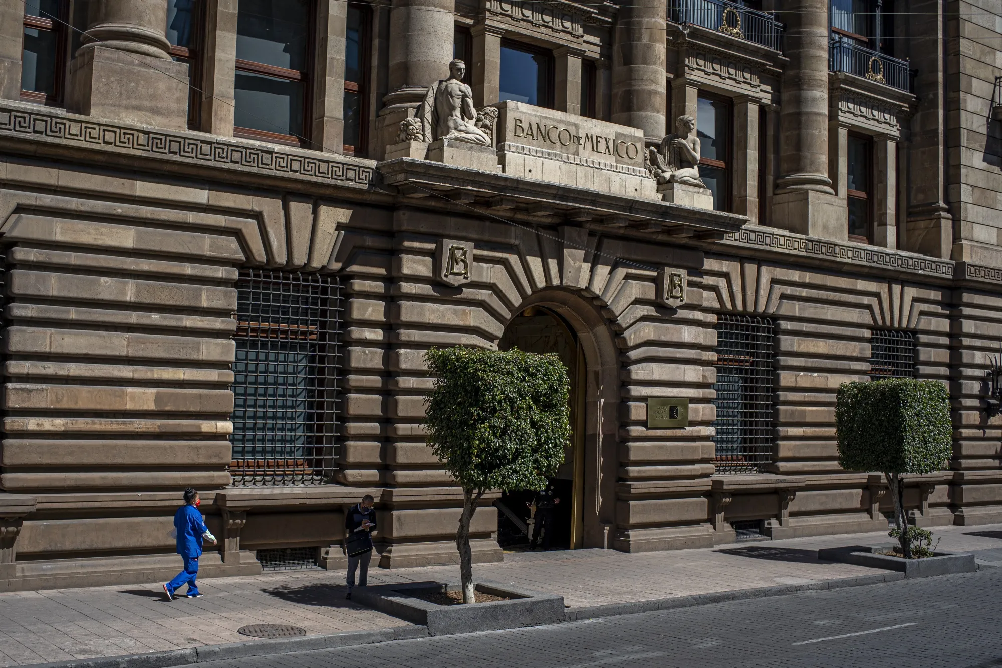 The Bank of Mexico (Banxico) in Mexico City, Mexico, on Friday Feb. 11, 2022.&nbsp;