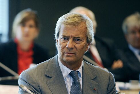 Vivendi Shareholder Vincent Bollore