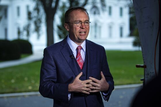 Mulvaney Joins Trump Pushing Fed to Rethink Rate Hike Strategy