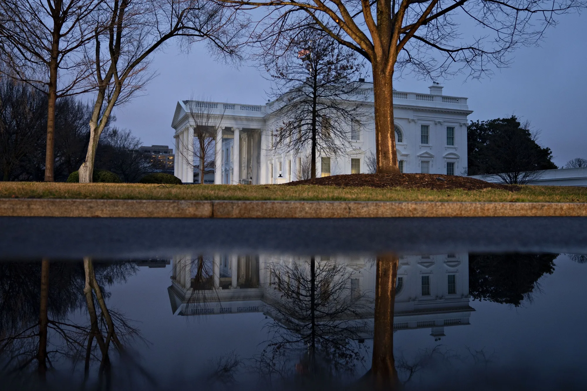 The White House in Washington.