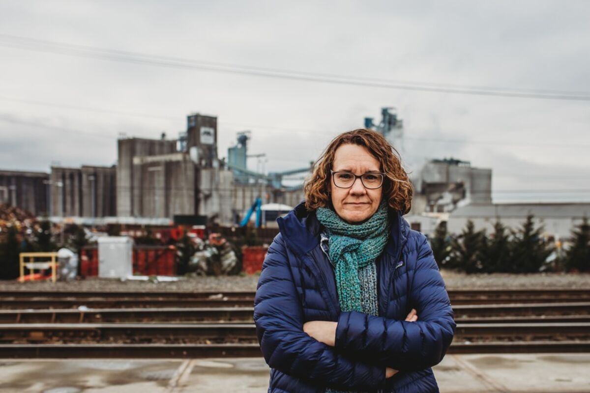 How One Woman Stopped an Oil by Rail Terminal   Bloomberg