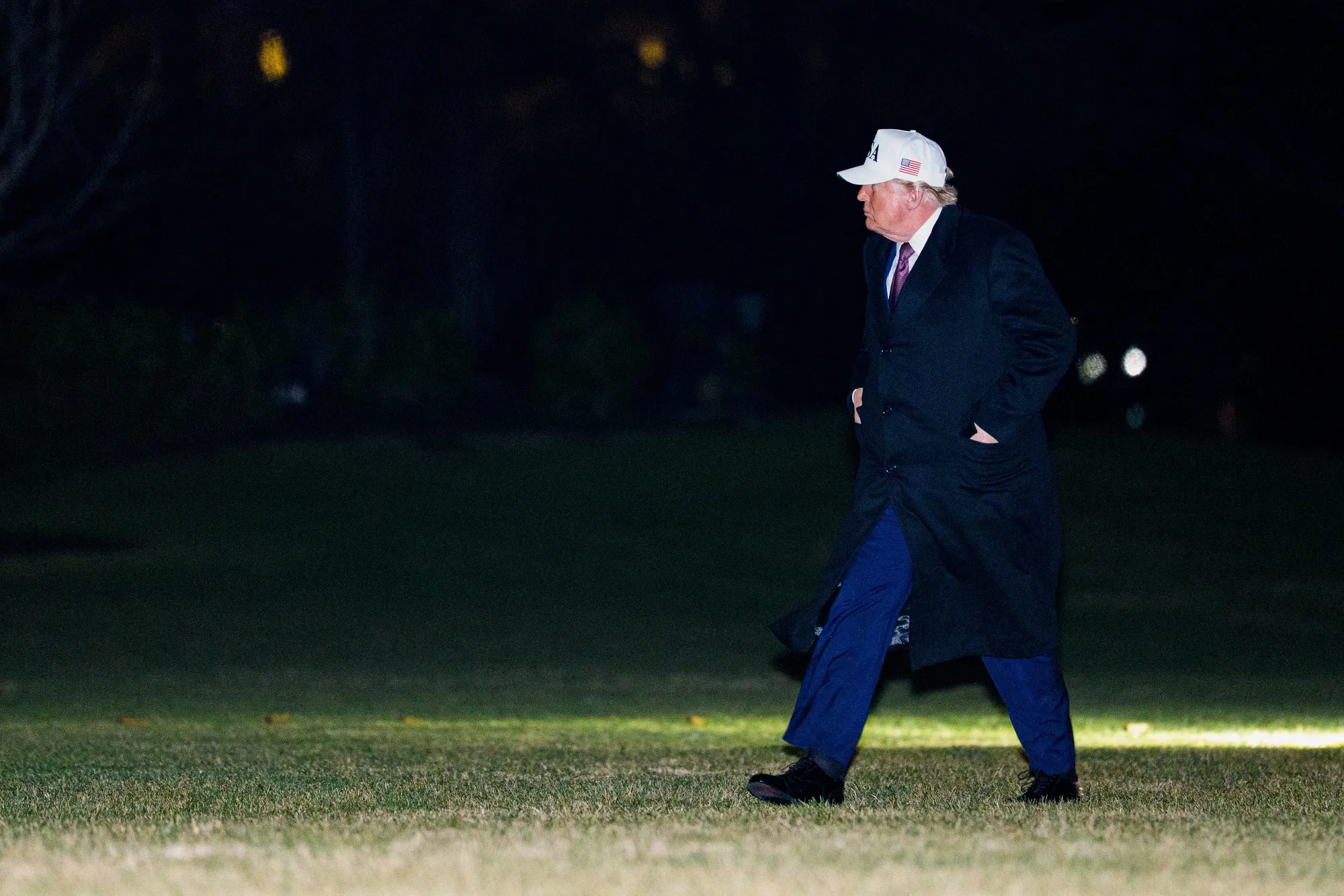 President Trump Returns To White House From Florida
