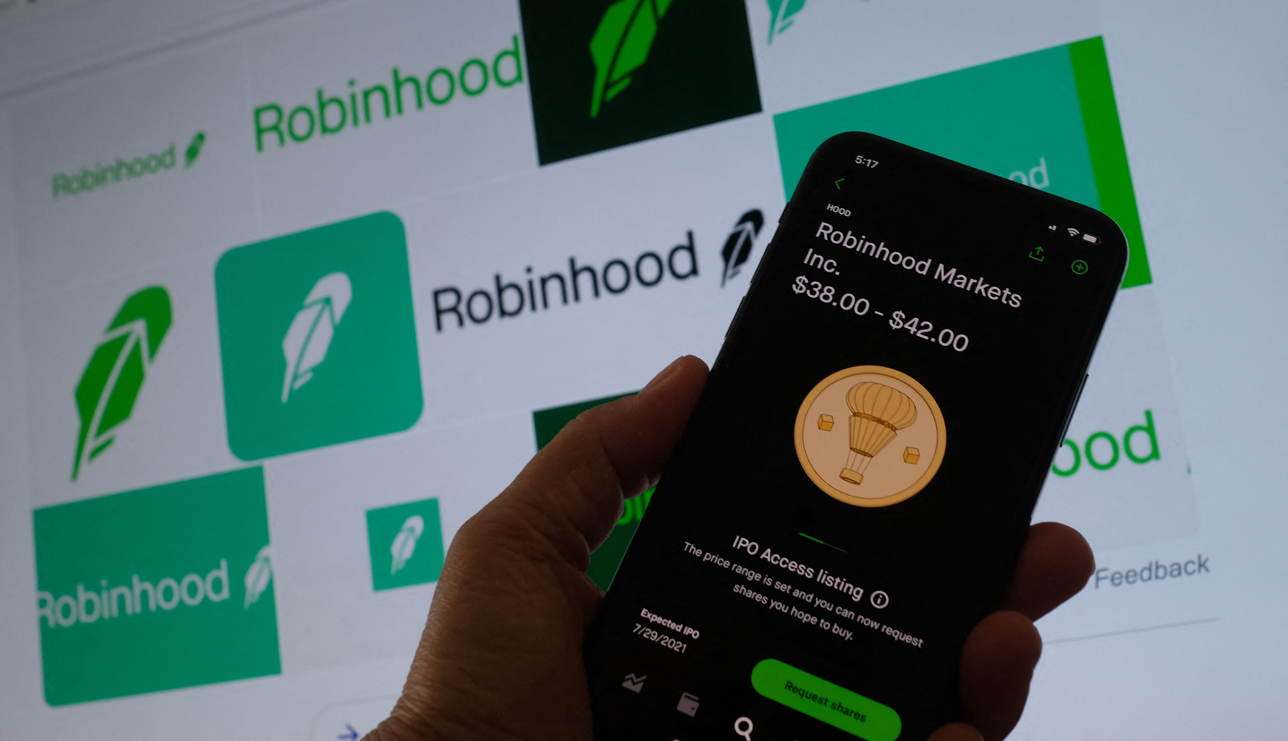 Shares of Robinhood have declined three-quarters&nbsp;since its IPO.