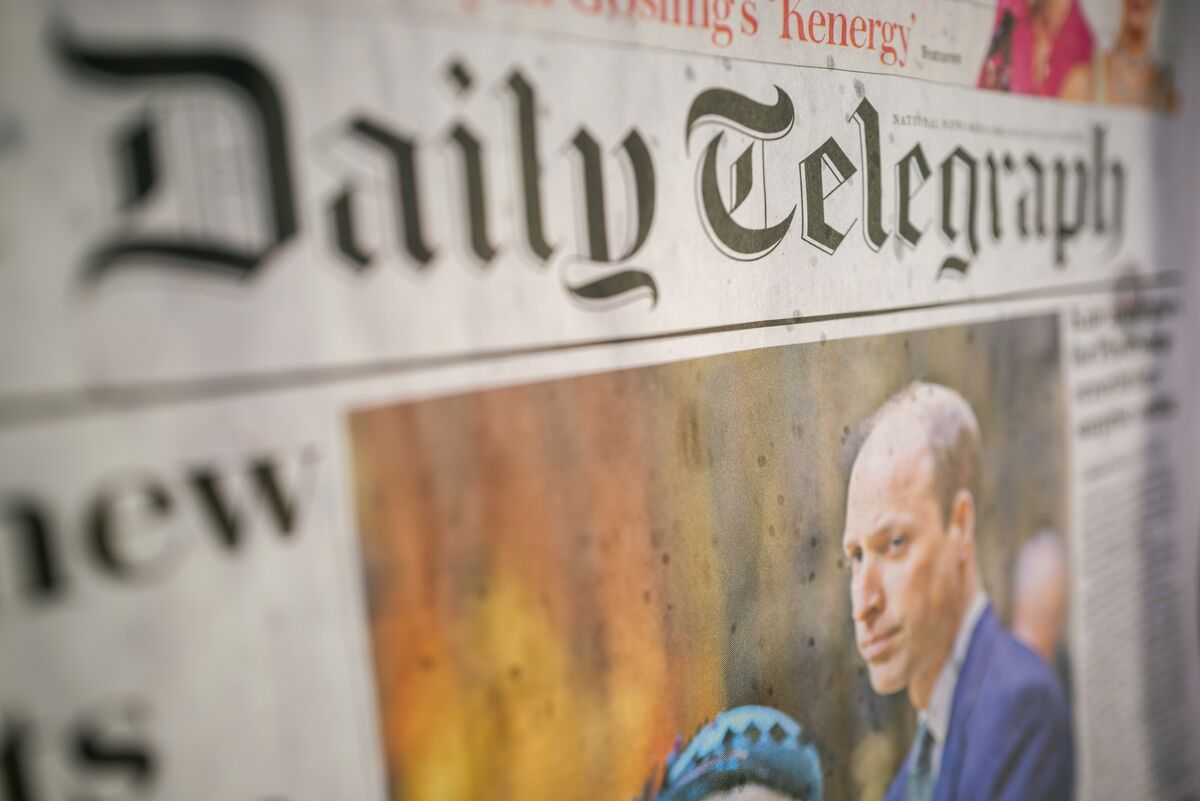 Daily Mail Owner Reaches £500 Million Deal to Buy Telegraph - Bloomberg