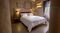 A bedroom at UVE.