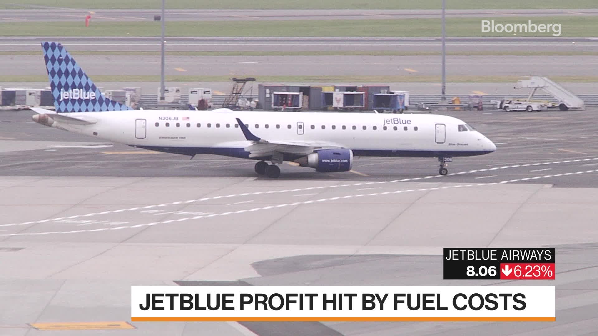 Watch JetBlue Says Fuel Costs Hurt Earnings Bloomberg