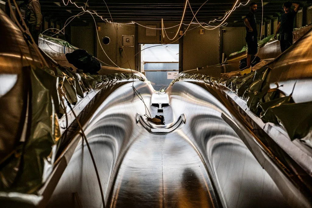 Ferrari’s prototype racing yacht.