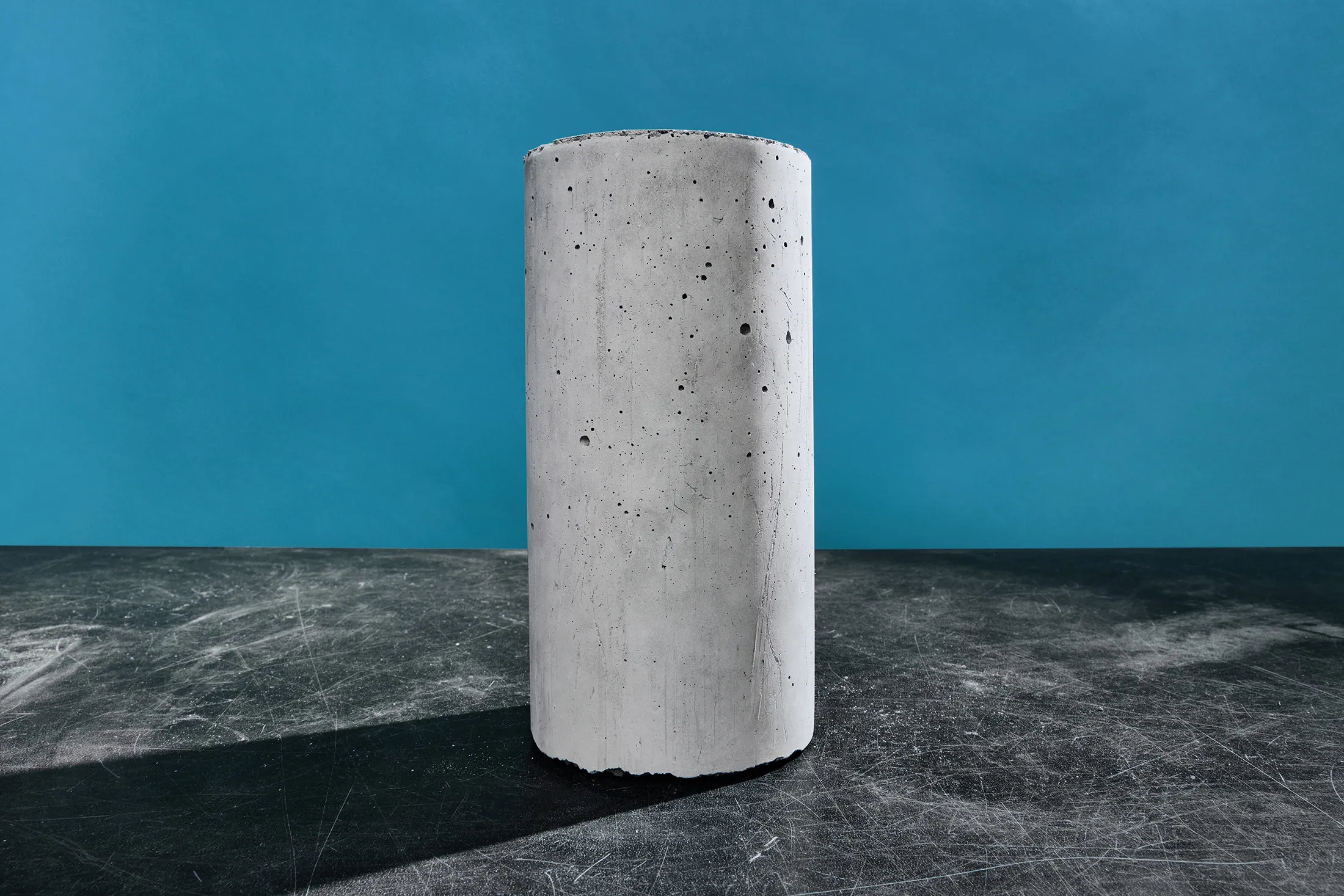 A Sublime Systems concrete cylinder.&nbsp;