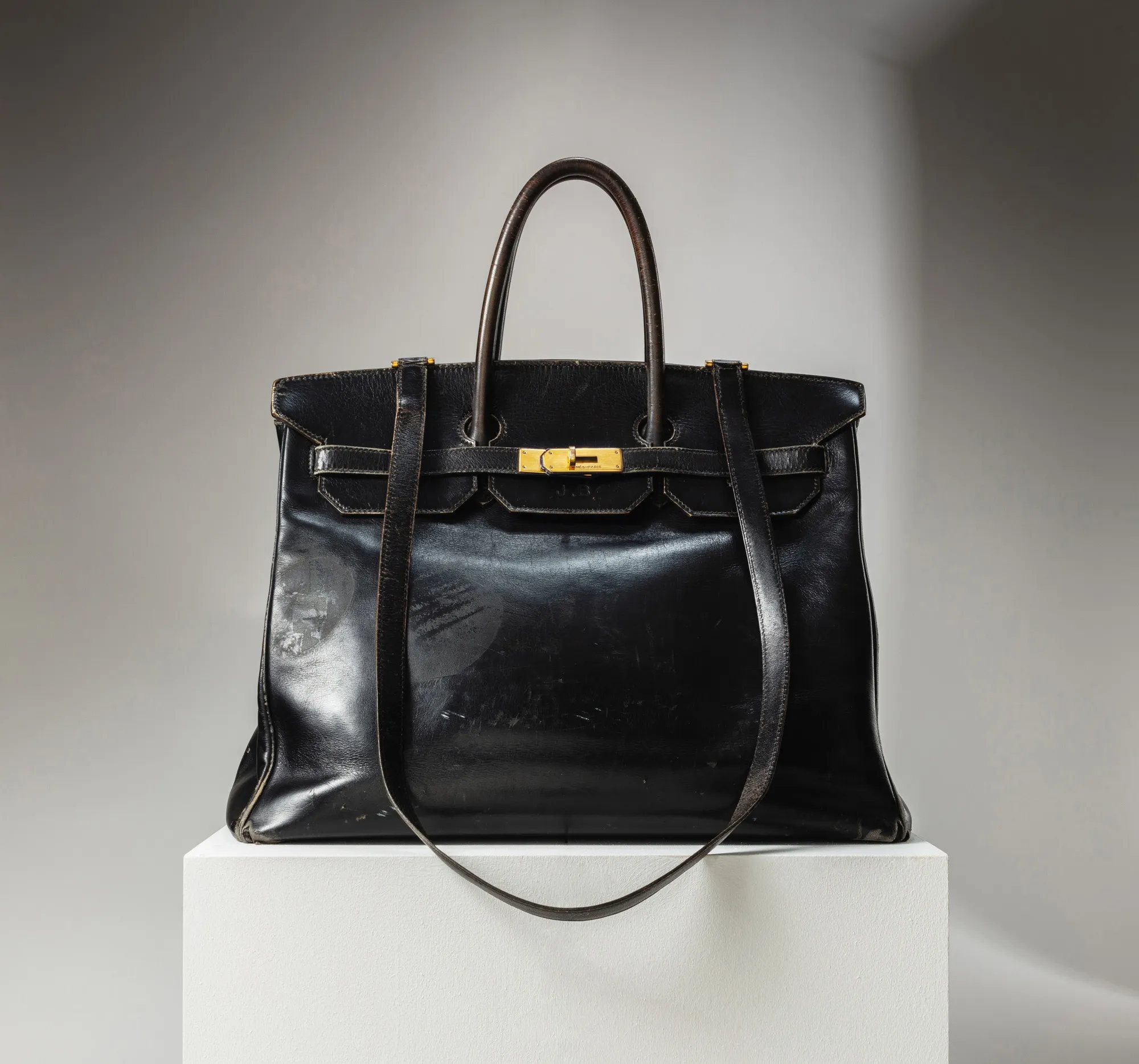 Jane Birkin’s original Birkin bag.