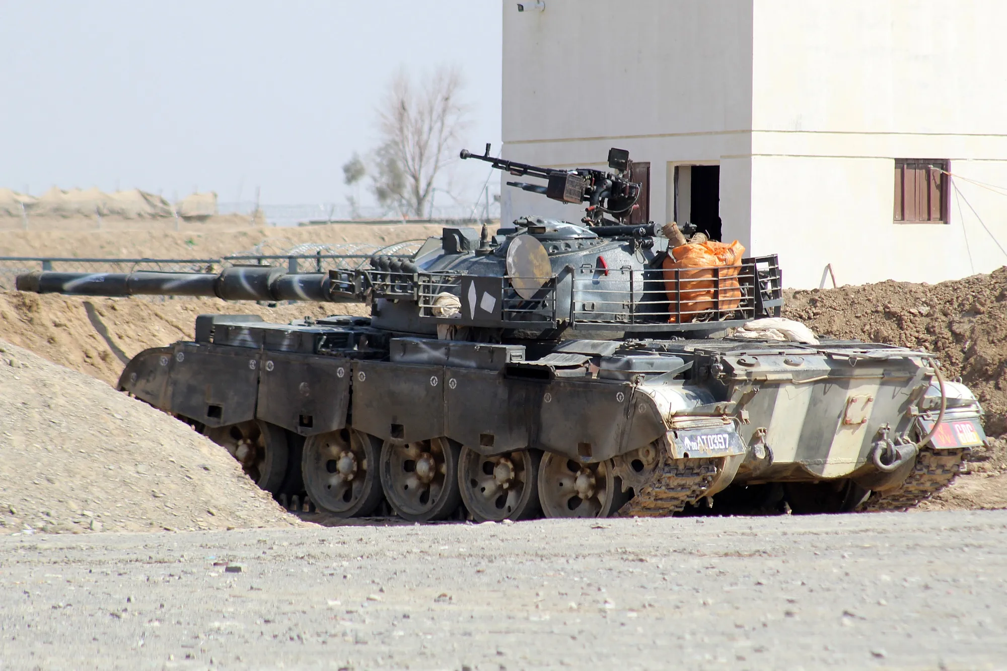 A Pakistani army tank at the Pakistan-Afghanistan border in Chaman, Balochistan province, on March 4.