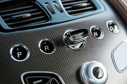 The car uses a slim fob that you push into the center console in order to start the ignition
