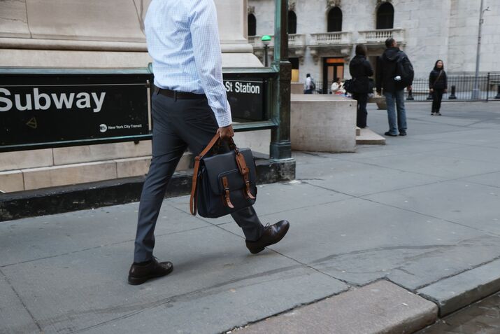 Traders At The New York Stock Exchange As Stocks And Bonds Slide Globally As Oil Tops $100