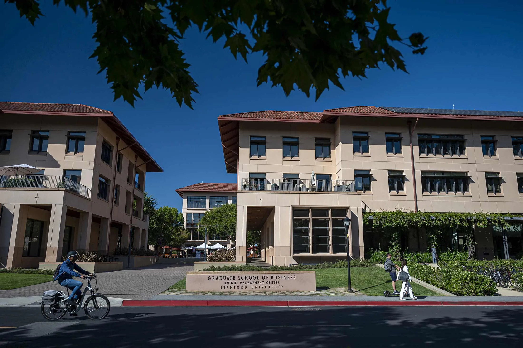 The Graduate School of Business at Stanford University in&nbsp;California.