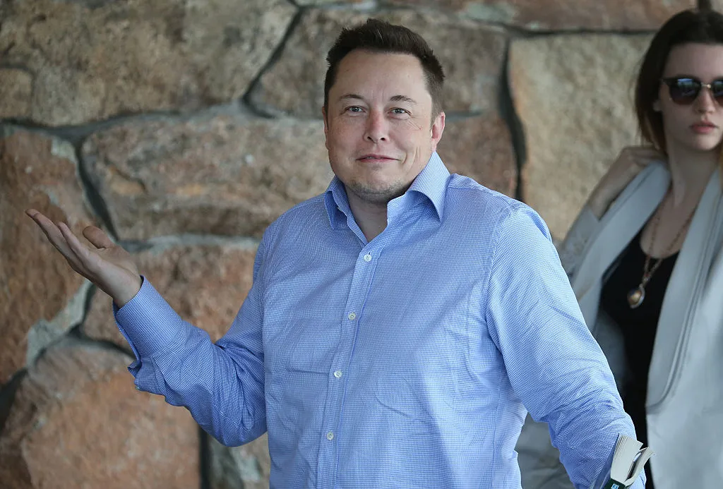 Elon Musk can’t help it.