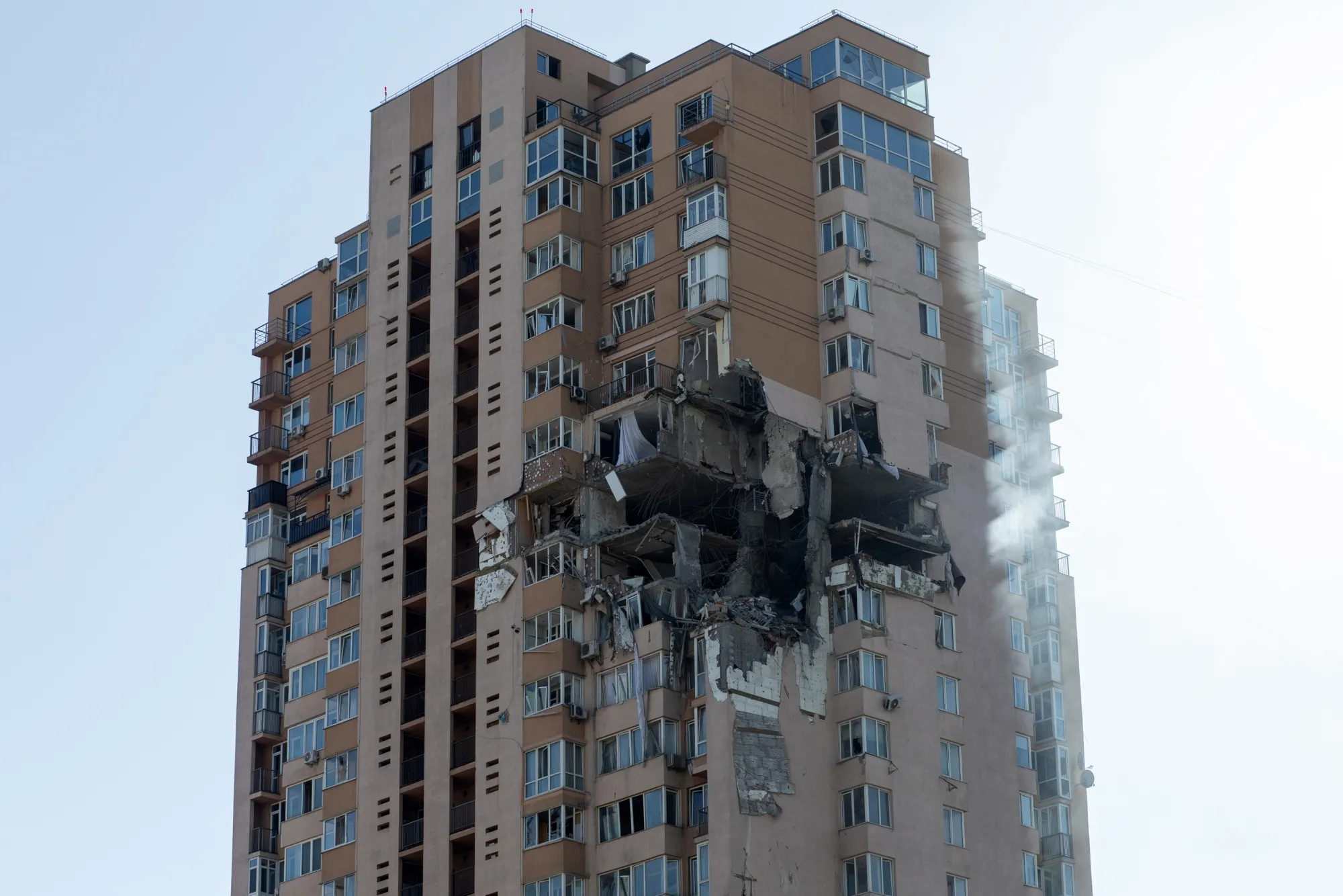 Kyiv Reels After Massive Pre-Dawn Missile Barrage