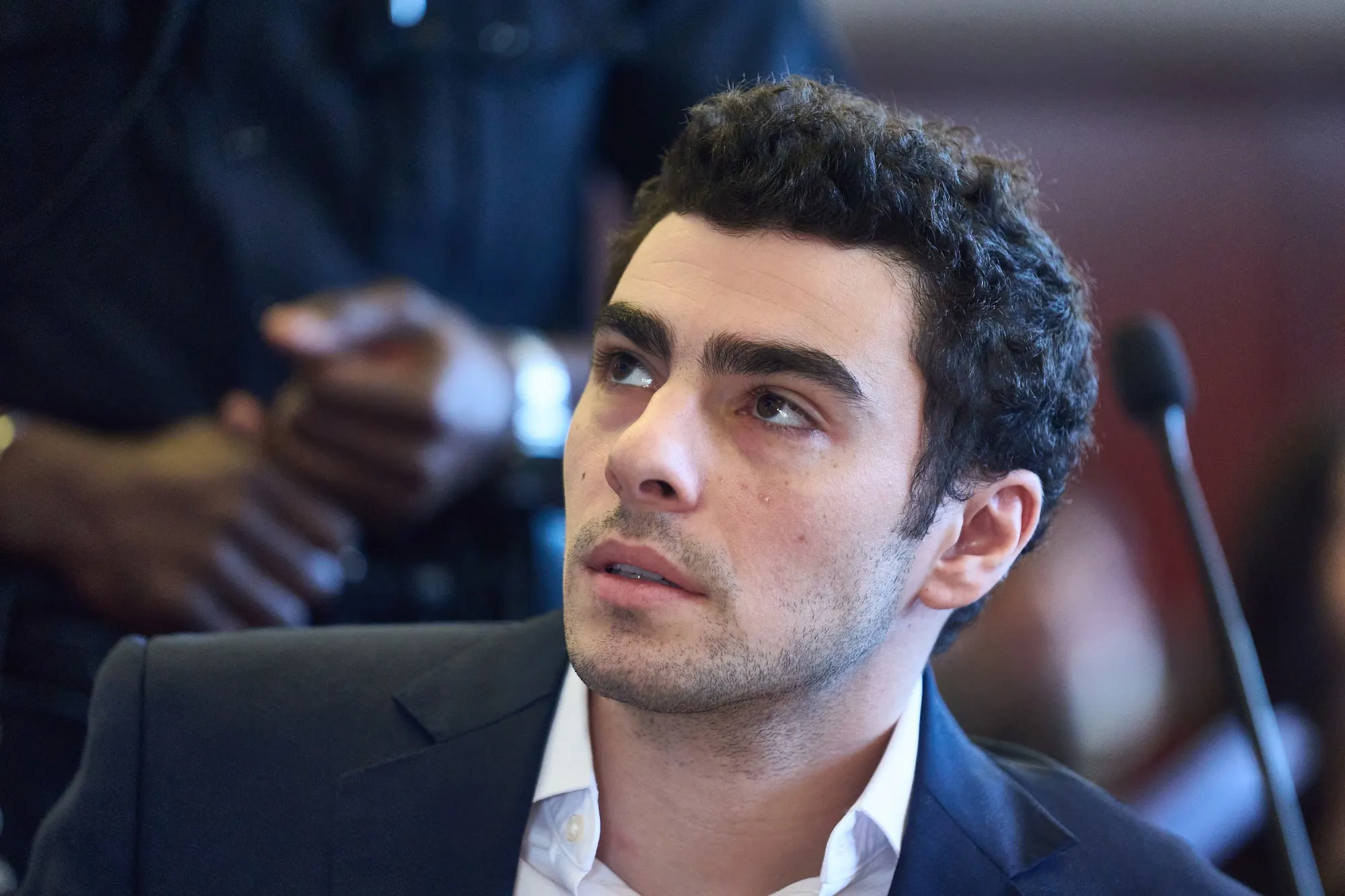 Luigi Mangione during a pretrial hearing at New York State Supreme Court in New York&nbsp;on&nbsp;Dec. 18, 2025.