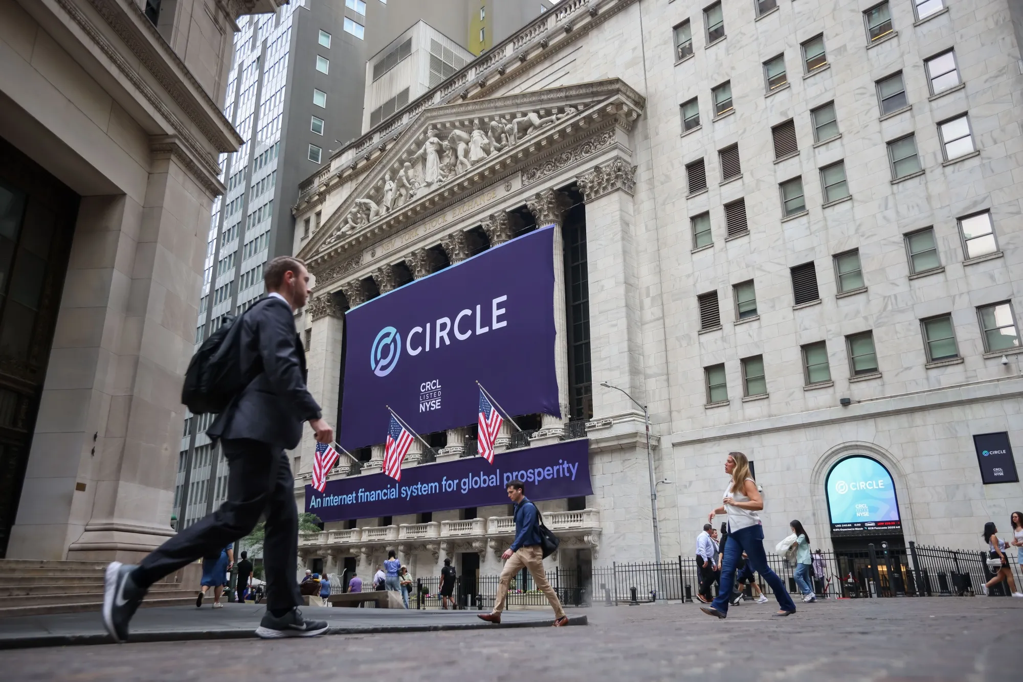 Stablecoin Firm Circle's IPO Raises $1.1 Billion In Upsized Deal