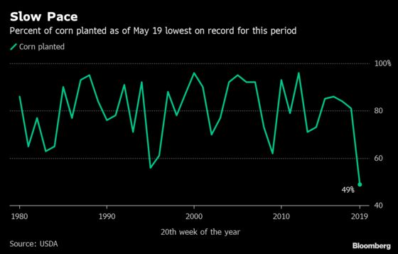 U.S. Corn Planting Is Slowest on Record for This Time of Year