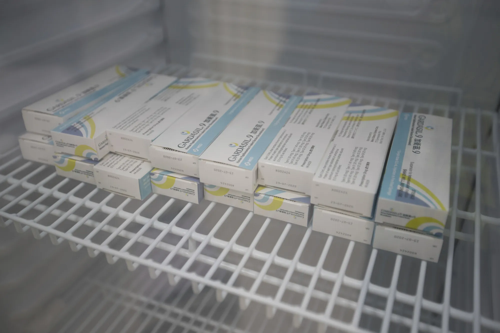 Gardasil 9 HPV vaccines.
