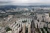 View from the Seoul Sky observation deck of the Lotte Corp. World Tower.