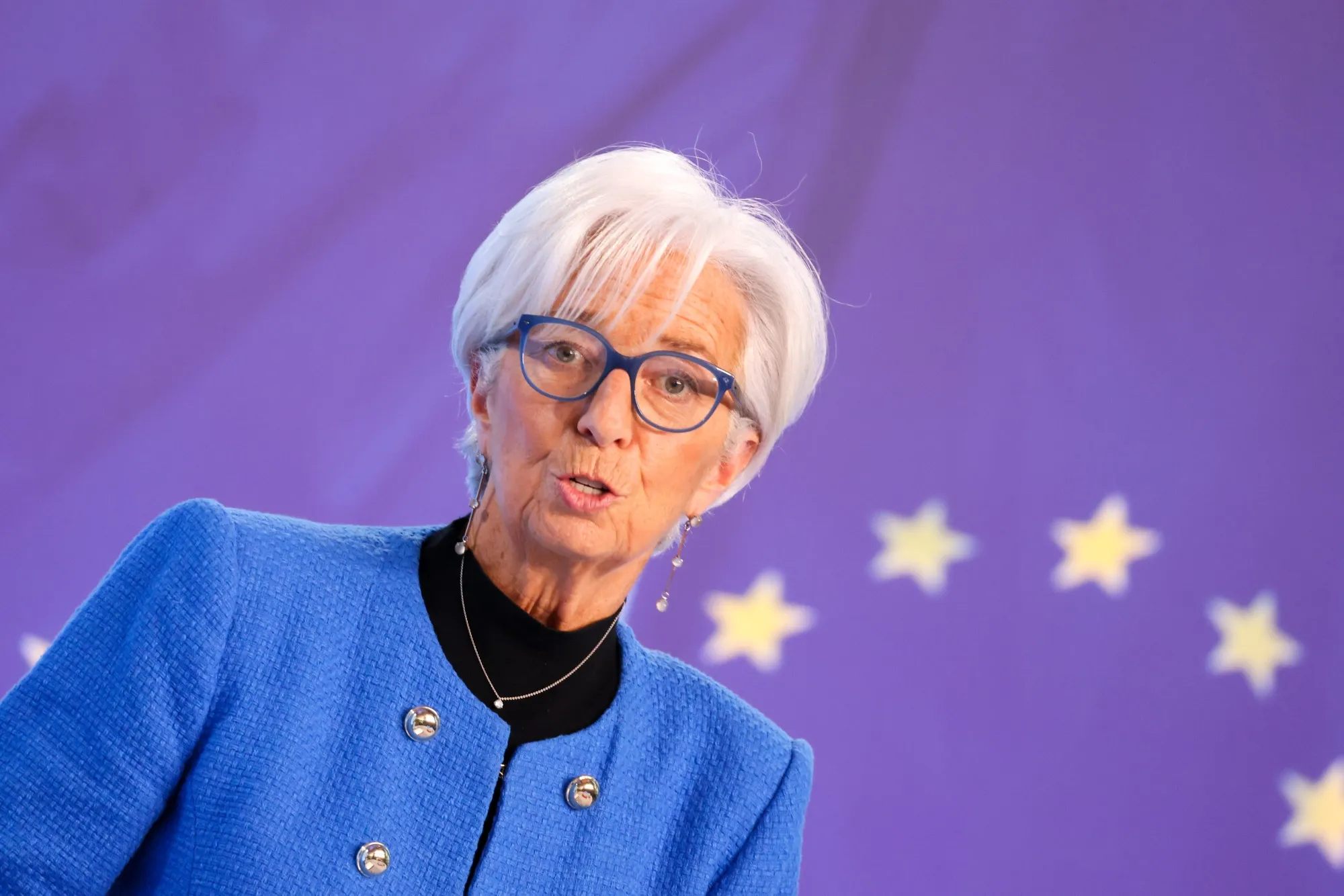 Christine Lagarde studiously declined to create news during her press conference.