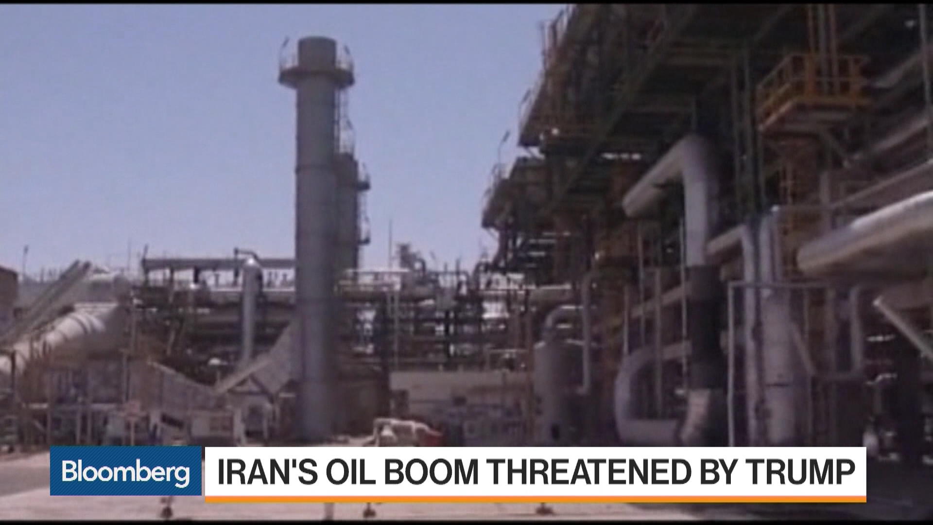 Watch Iran's Oil Boom Threatened By Trump - Bloomberg