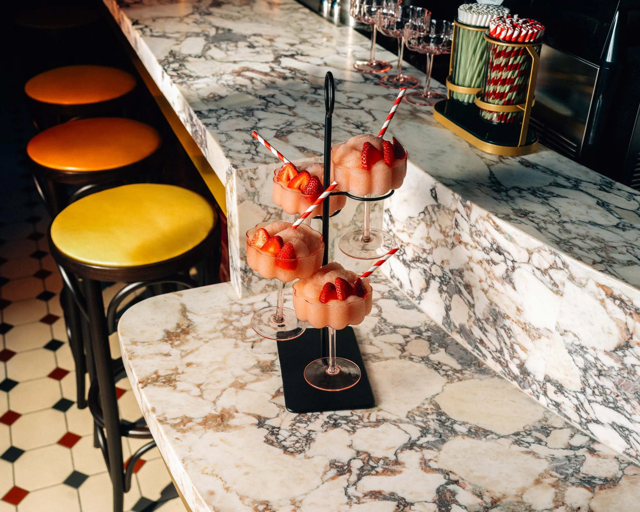 Frosé at Bar Primi in New York City.