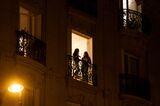 Paris at Night as French Government Asks Citizens to Save Energy Amid Crises
