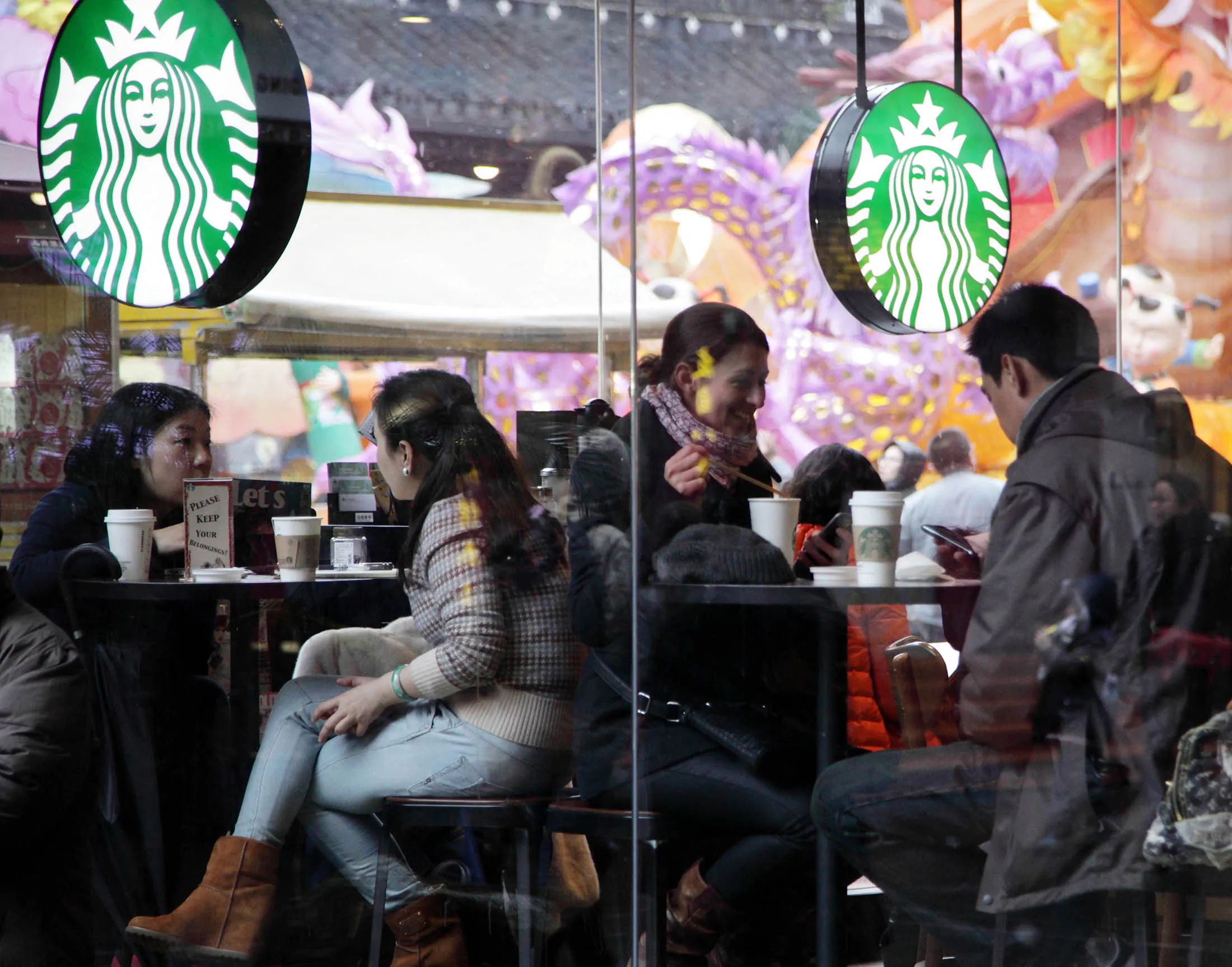 Images Of Food Shopping As China's January CPI Numbers Are Released