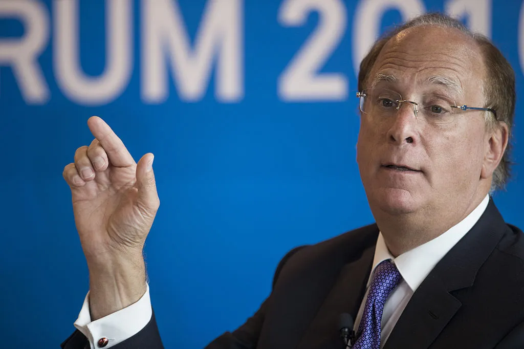 Laurence "Larry" Fink, chairman and chief executive officer of BlackRock Inc.