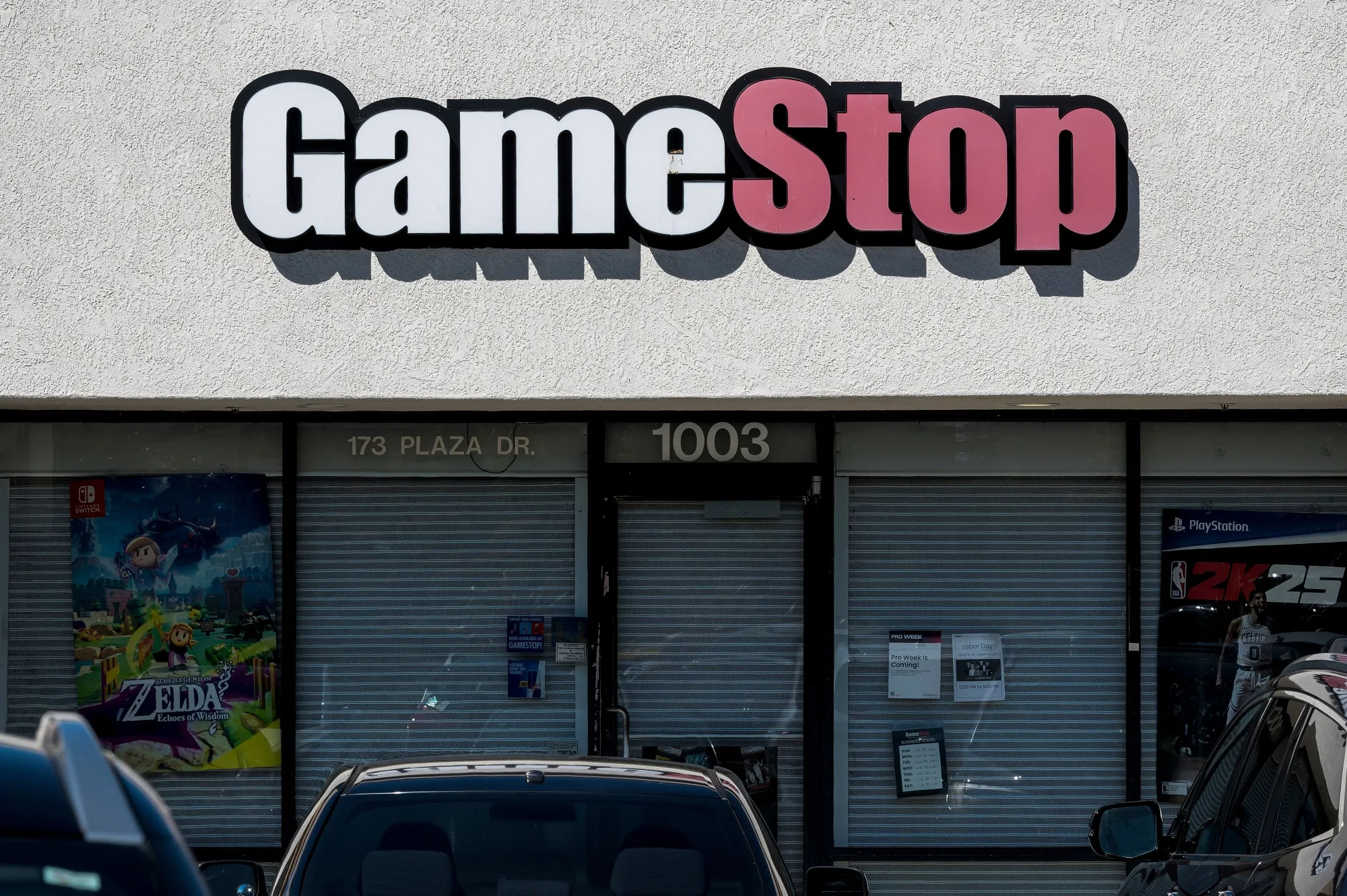 A GameStop store in Vallejo, California.