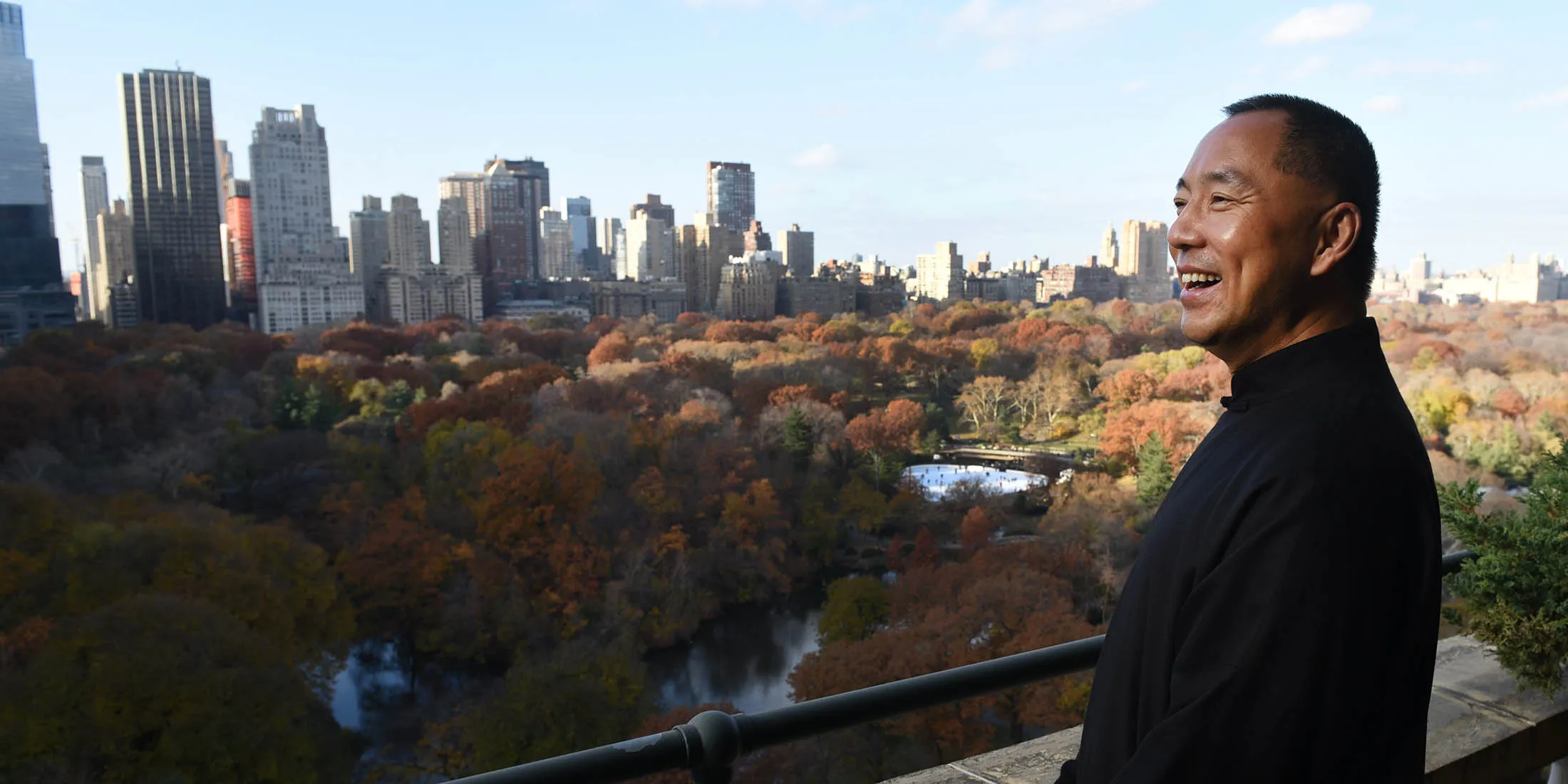 Guo in Manhattan