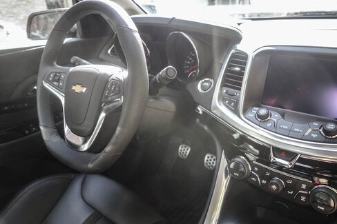 The SS has alloy pedals and a leather interior.