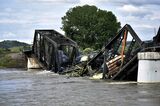Yellowstone River Bridge Collapses, Sending Freight Train Into Water