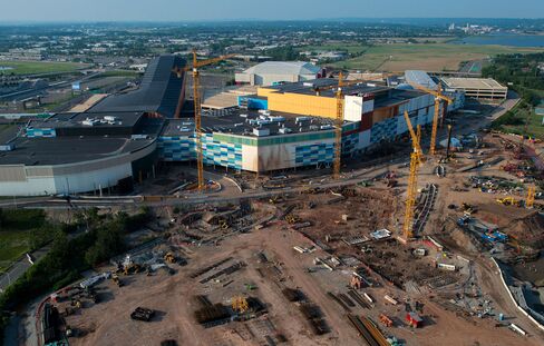 The American Dream mall in East Rutherford, on June 10, 2015.