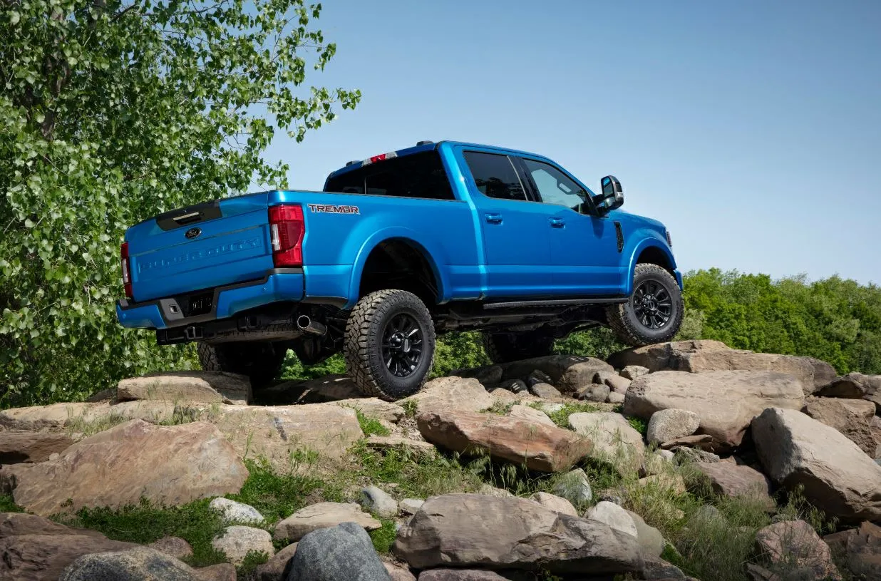 Tremor line of the Ford 2020 Super Duty pickup