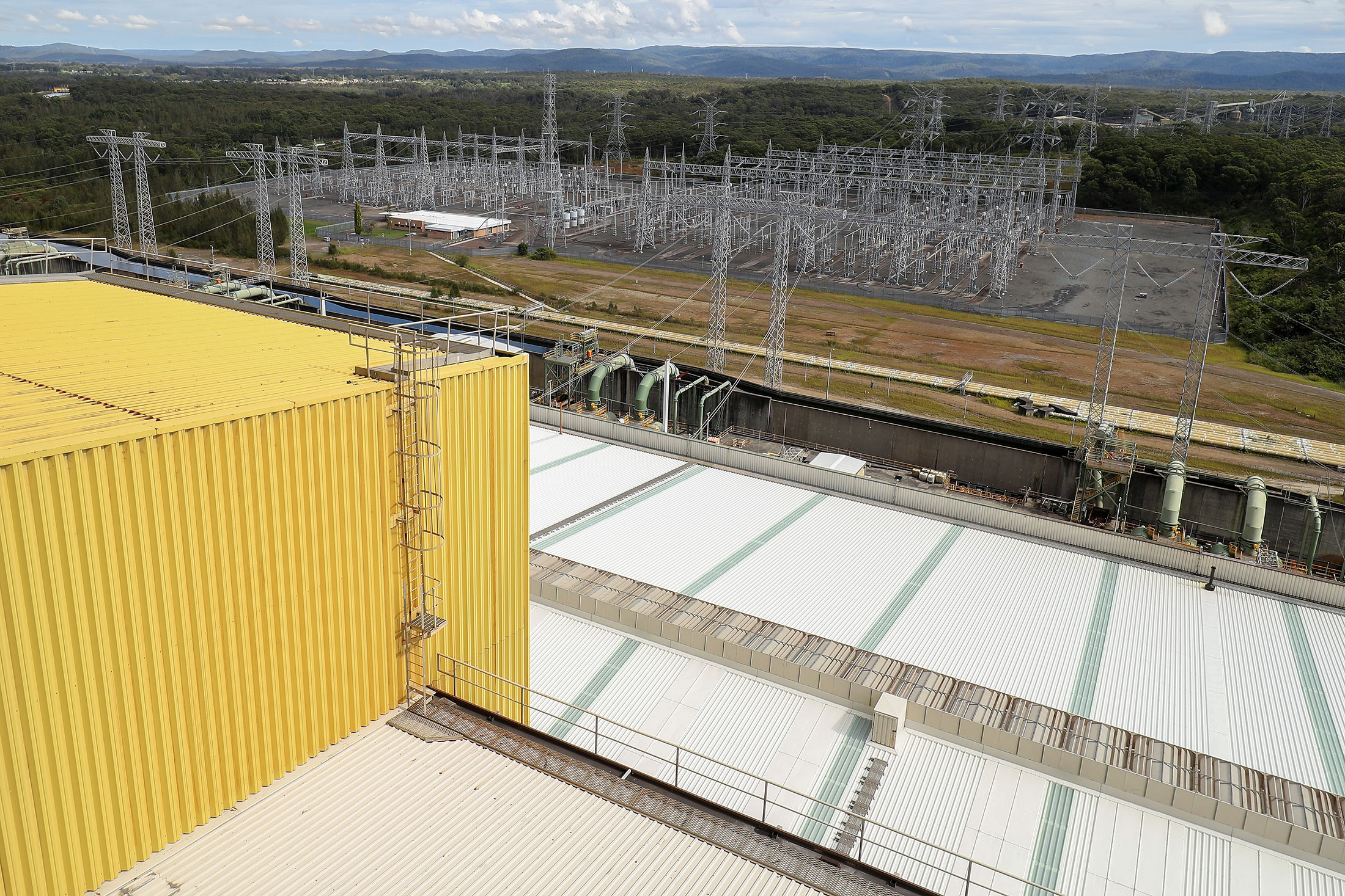 A view of a high voltage switchyard at Eraring Power Station, in Eraring, Australia, on Thursday, April 28, 2022.