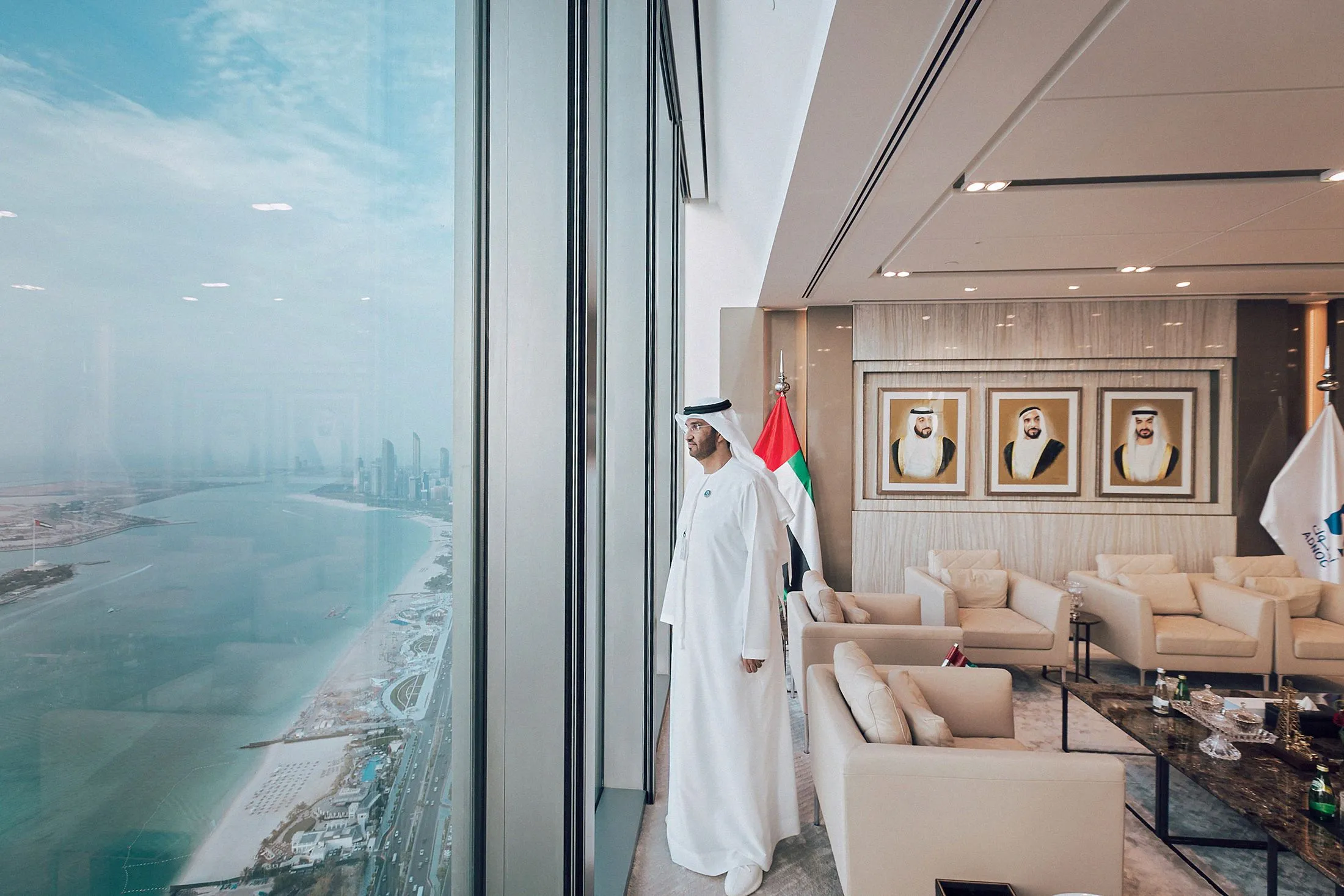 Sultan Al Jaber, CEO of Abu Dhabi National Oil Co.