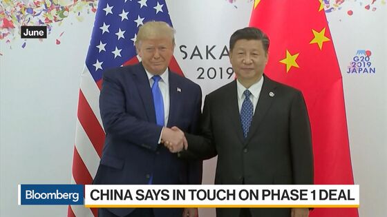 Trump Says China Deal in ‘Final Throes’ as Top Officials Speak