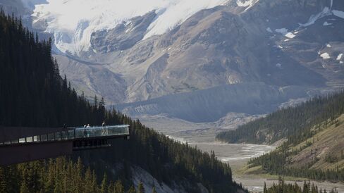 Glacier Skywalk at Banff National Park