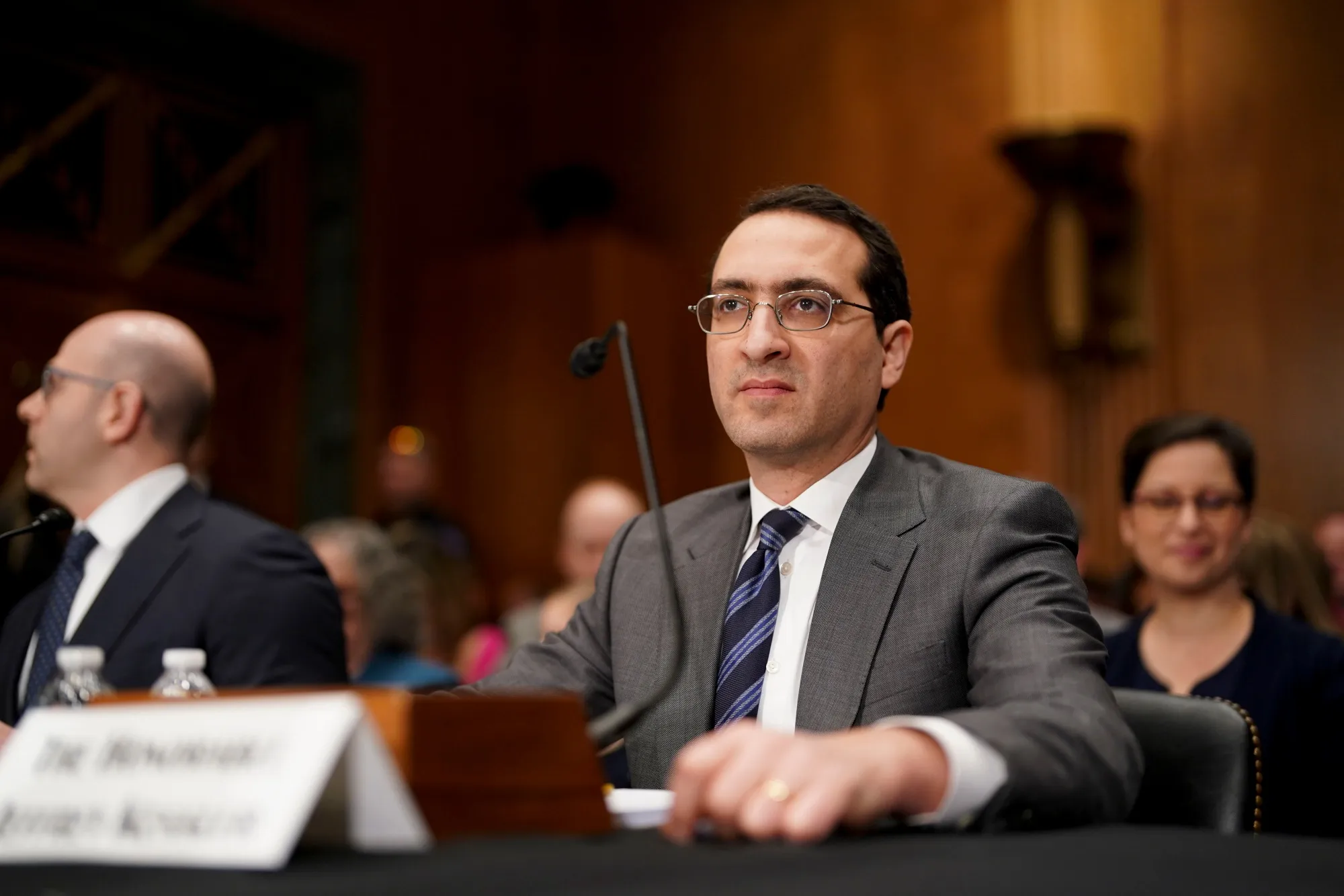 Senate Banking Committee Holds Confirmation Hearing For Stephen Miran, Jeffrey Kessler, William Pulte, And Jonathan McKernan