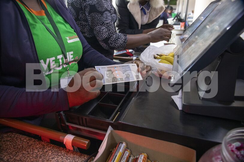 Circulation of Zimbabwe's New ZiG Currency