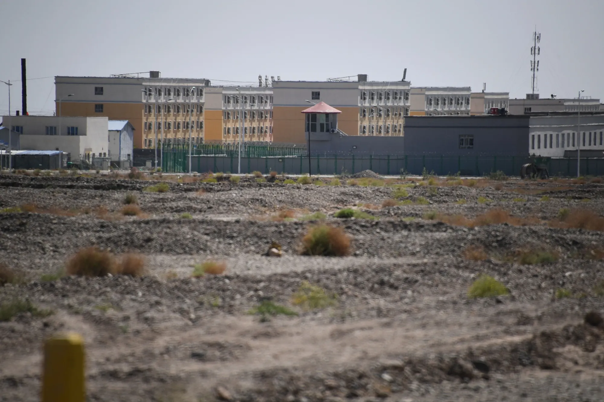 A facility in China’s western Xinjiang region believed to be a so-called re-education center, in June 2019.