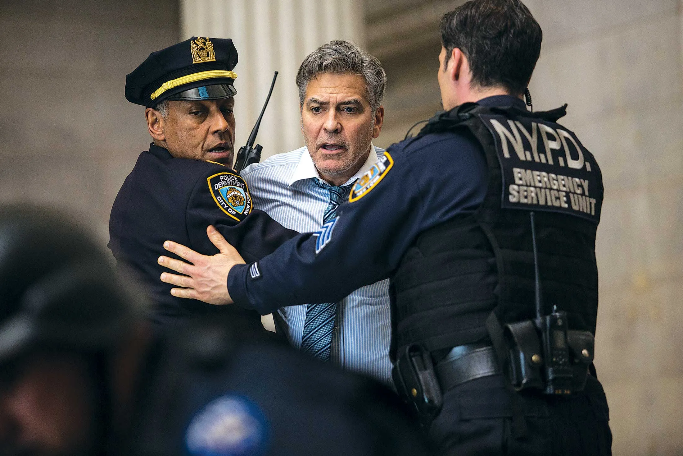 Clooney as Lee Gates in Money Monster.
